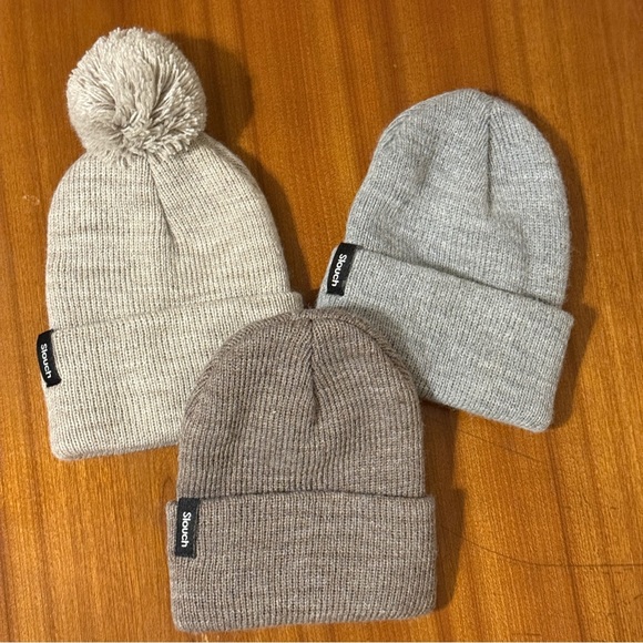 Slouch Infant Beanie Set - NWOT, 0-6 months - Picture 1 of 1